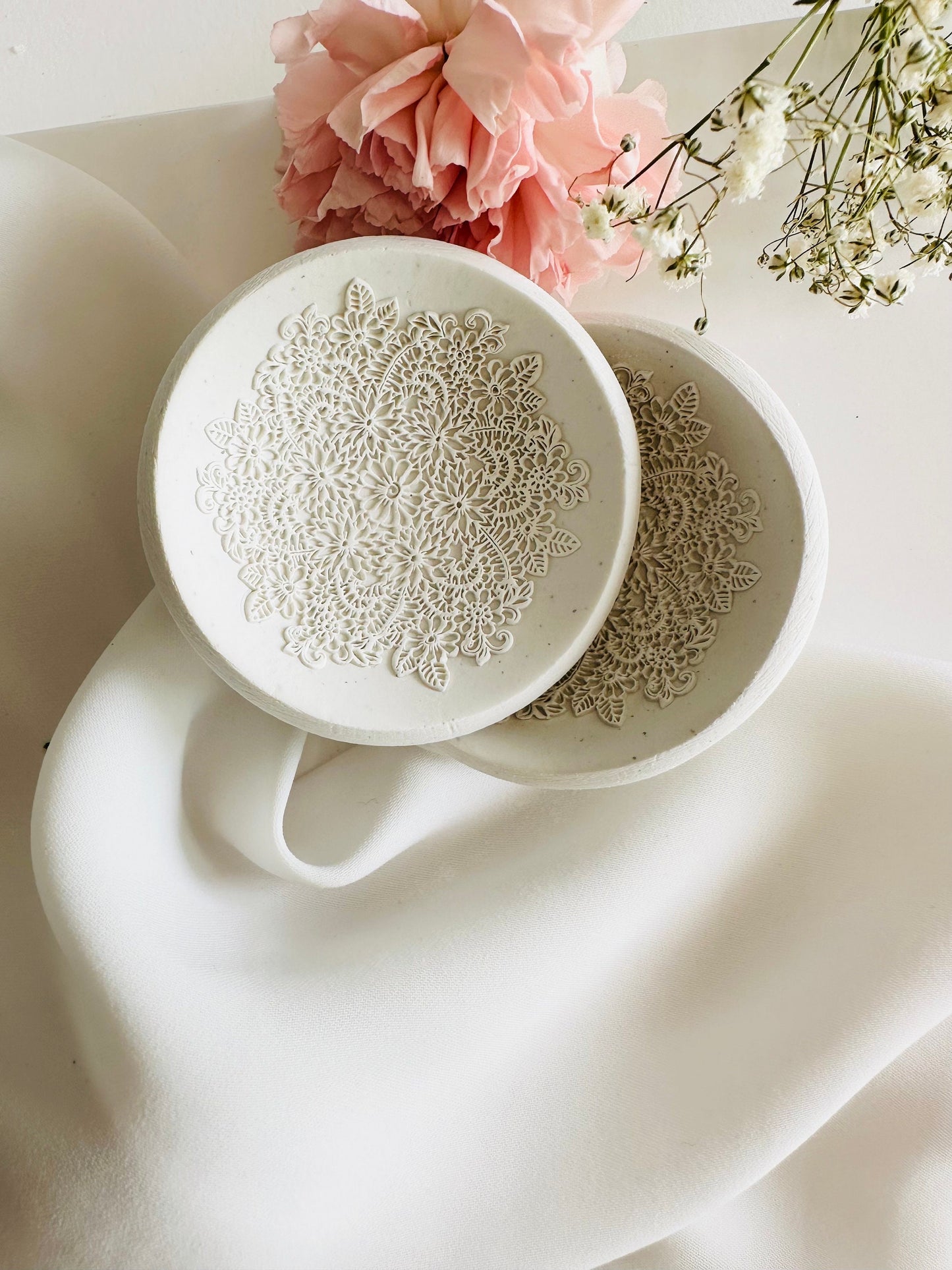 BULK mini ring dish, Party favors, handmade jewelry storage dish